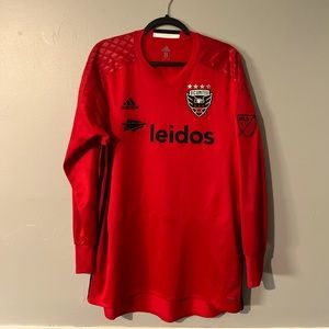 DC UNITED GK 16/17 #28 BILL HAMID JERSEY MATCH WORN LONG SLEEVE